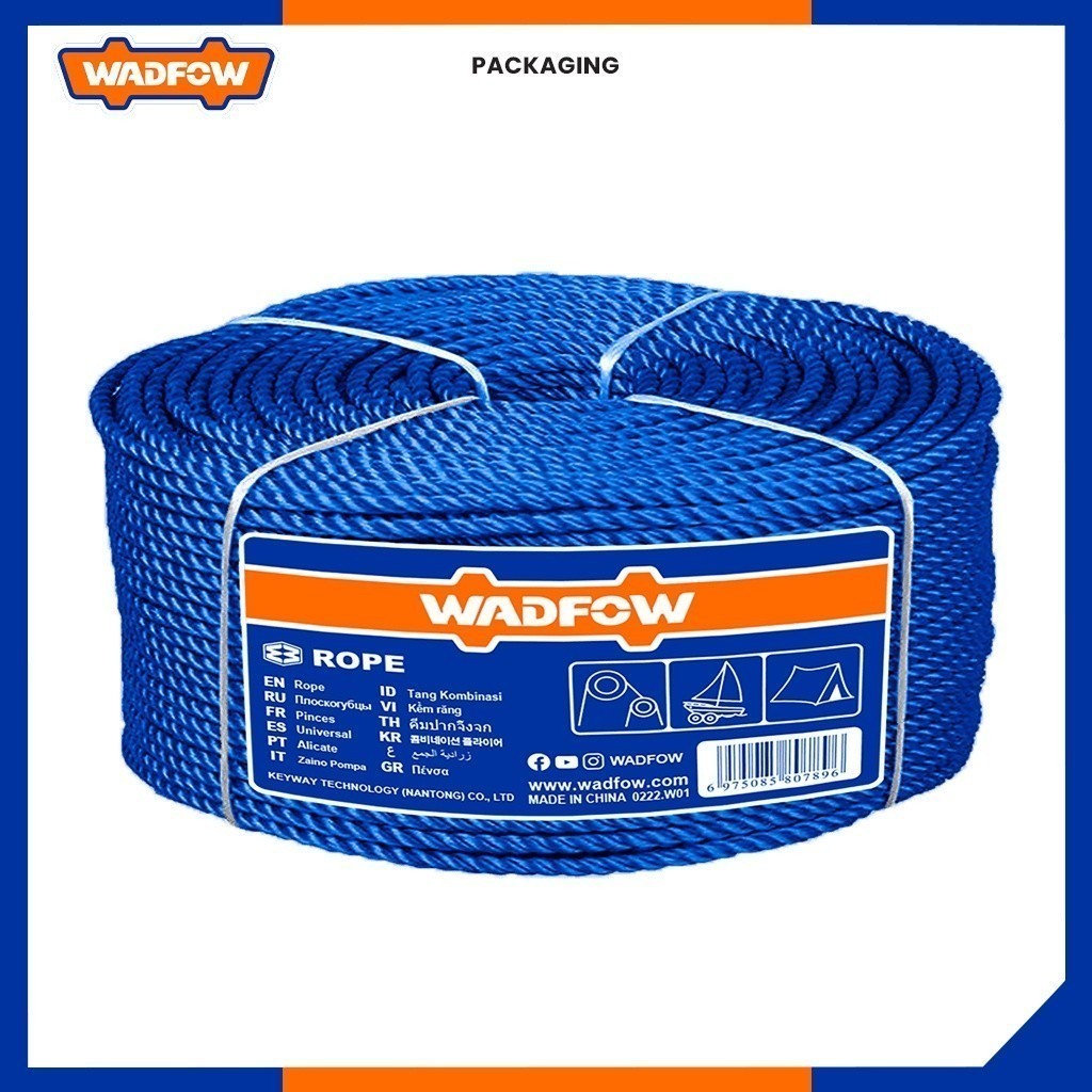 WRZ23 100% Polyethelyne Nylon Rope use for binding woods & trees (SOLD PER ROLL)