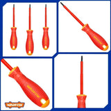 1000V Insulated Pozi-Drives Philips Screwdriver (Round Shank)