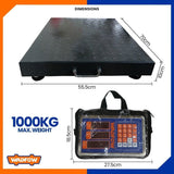 1000kg Rechargeable Electronic Weighing Scale WEC1100