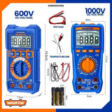 LCD Digital Multimeter True RMS 4000-6000 Count WDM2501