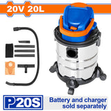 WQV1A20 P20 Series Lithium-Ion Cordless (20L) Vacuum Cleaner 20V