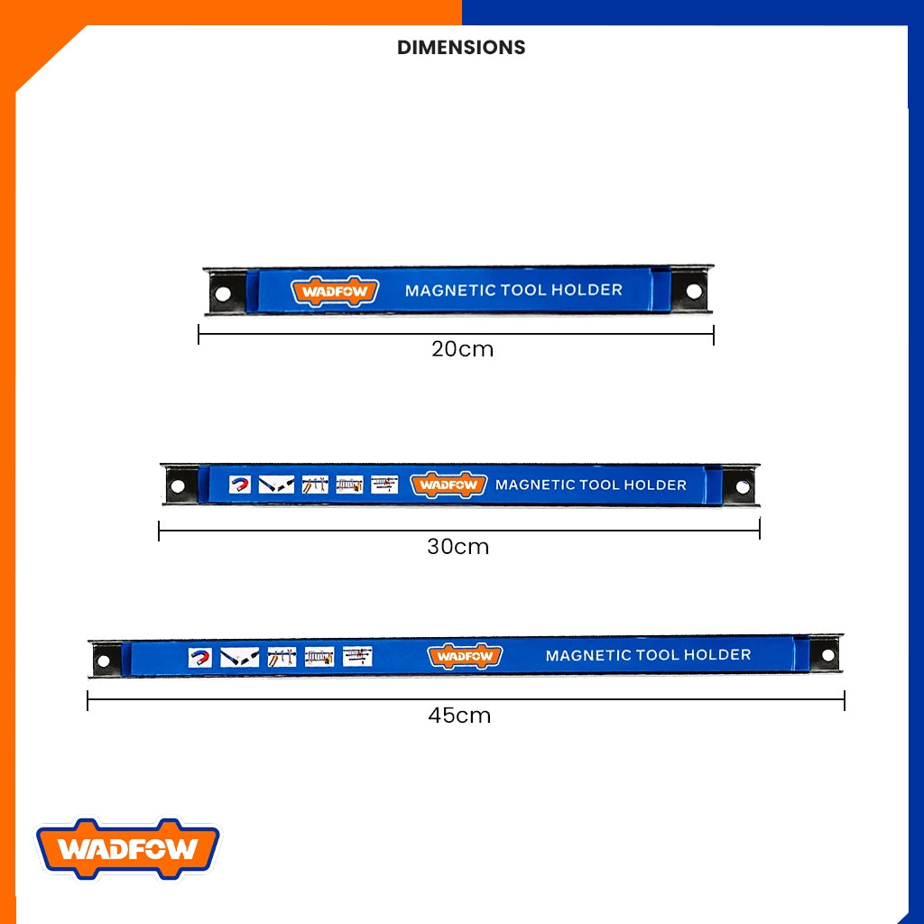 Magnetic Tool Holder Organizer Frame for 8"-12" Tools 200mm-455mm