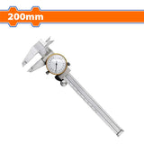 WDCP1B20 200mm Carbon Steel Dial Caliper With Metric