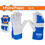 WLG0105 10.5inch Double Stitched Leather Gloves (1 Pair) Welder Gloves