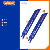 Reciprocating Saw Blades for Metal 2Pcs