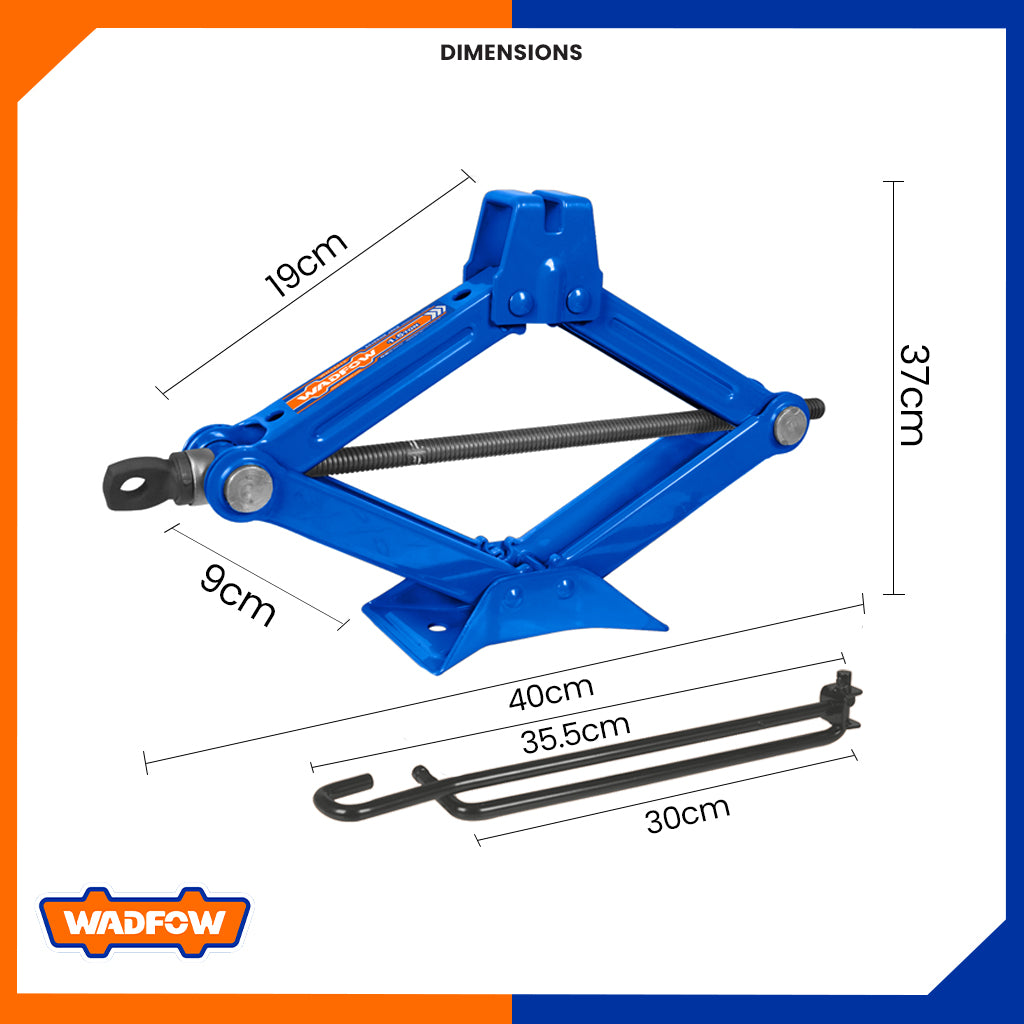 1.5ton Scissor Jack For Car Tool Set