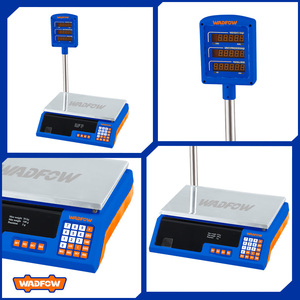 RECHARGEABLE Digital Weighing Scale 40KG WEC1504