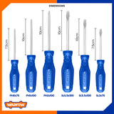 6Pcs Screwdriver Set 40cr Round Shank Screw Driver Set