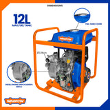 5.3HP Diesel Engine Water Pump 80mm,3inches/900Liters WDW1A30