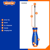 Cr-V material Torx or Star Screwdriver T10 x 100mm