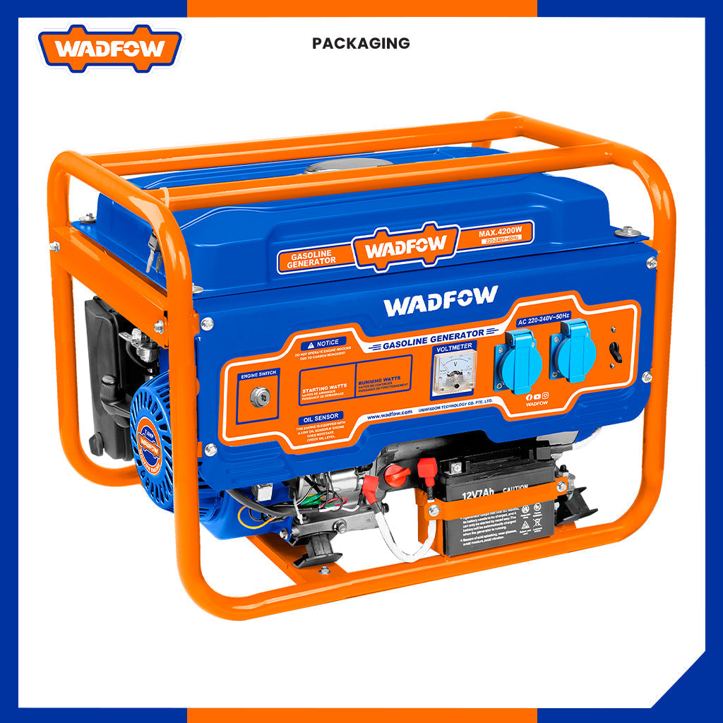 Industrial 15Liters Gasoline Generator / WGEAA06D-5P WGEAA06-5P