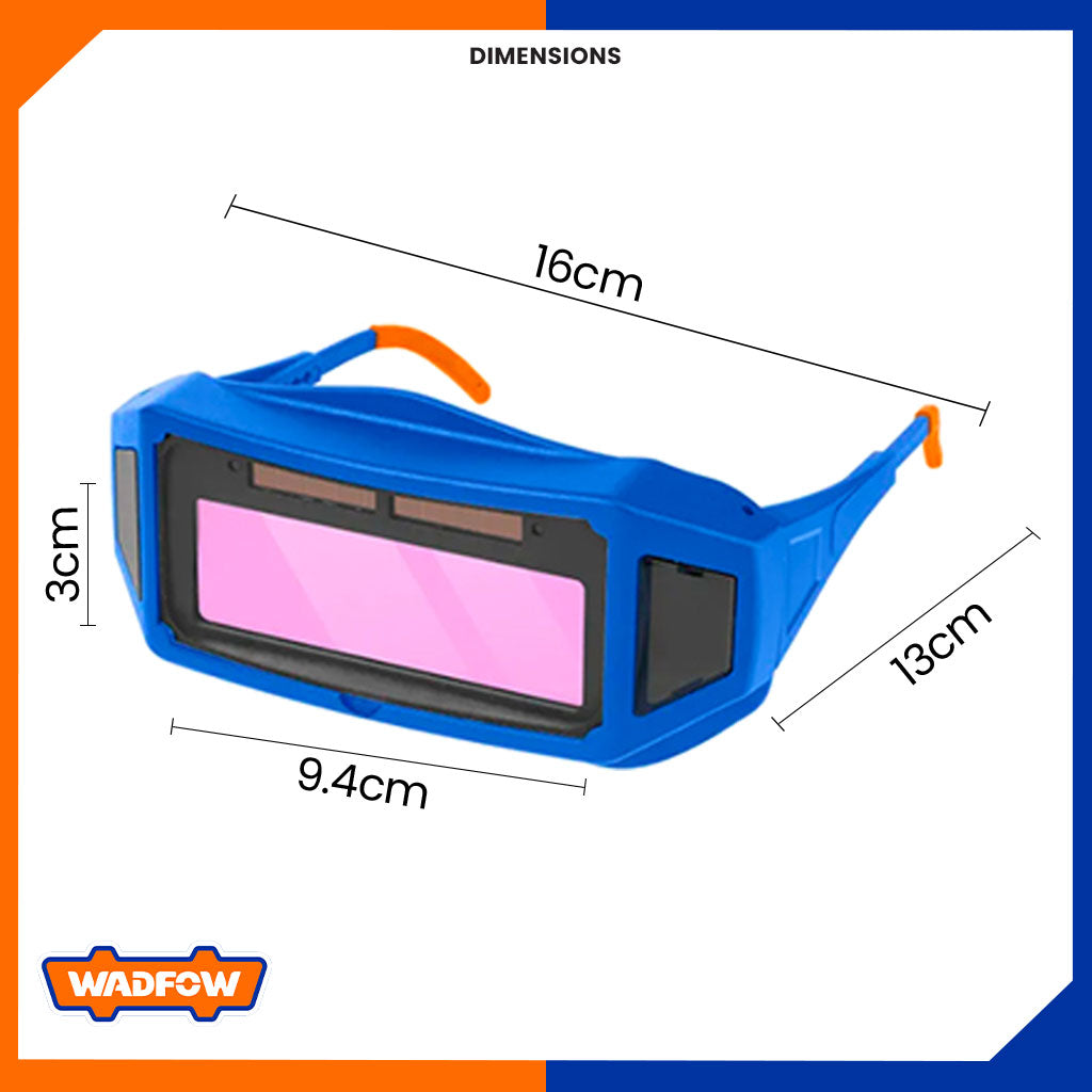 Auto-Darkening Welding Goggles Mask Glasses ( Eyeglass/Face ) Protector