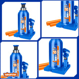 Hydraulic Welded Bottle Jack 10 Ton With Safety Valve For Cars