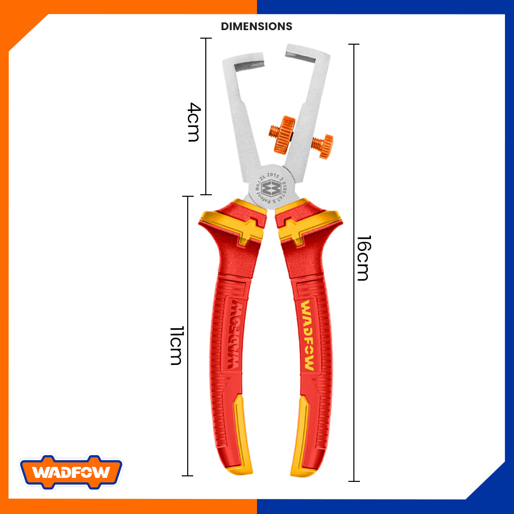 Insulated Wire Stripper Pliers 1000v 6"/150mm