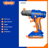 P20 Series Cordless Drill 20v WCDP512