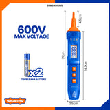 Digital Multimeter Pencil True RMS 4000counts WDM3501