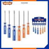 6pcs Set Screwdriver Set (Round Shank)