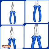 Long Nose Pliers Plastic Handle 6" | 8"