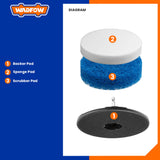 Cleaning Scrubbers Set 3 Pieces