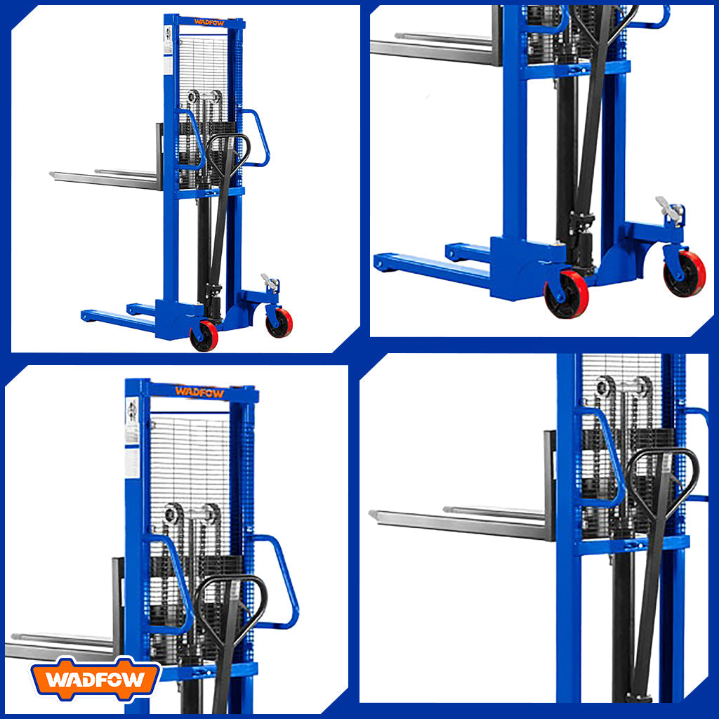 Manual Stacker Pallet Lift 1500 kg Hydraulic WNK1R15