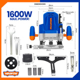 Electric Router 1600W WER1516001