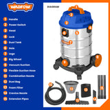 1200W Wet & Dry Vacuum Cleaner 35L WVR4A35