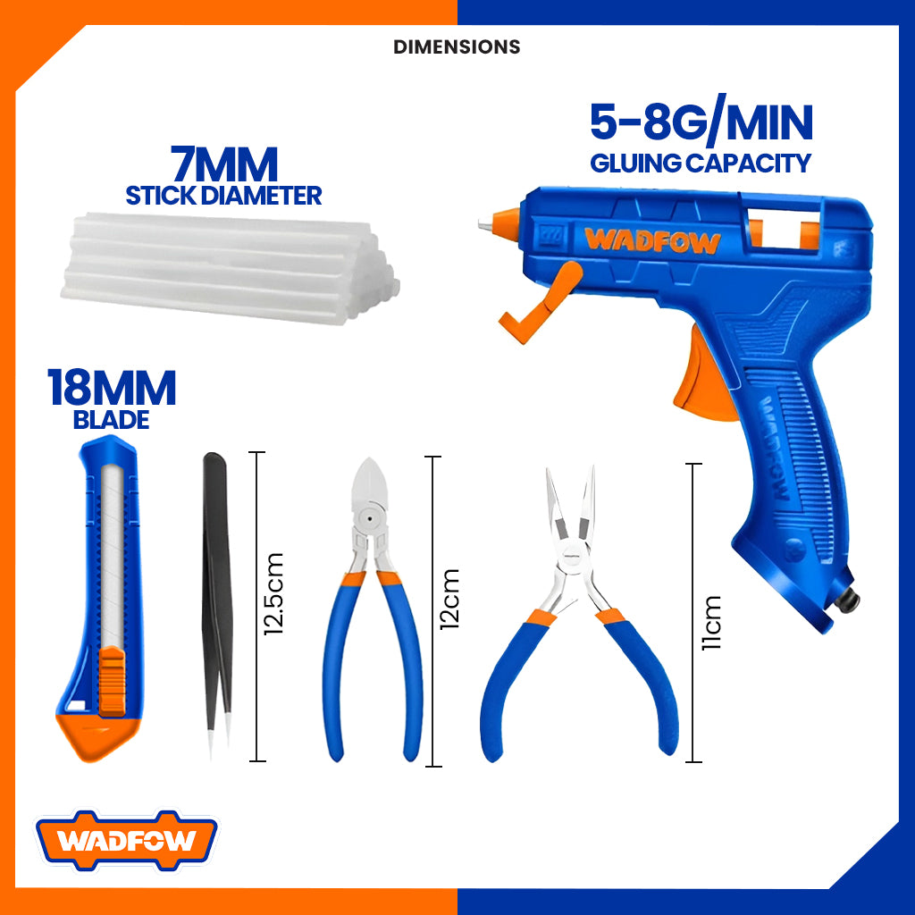 Glue Gun Tools Set With Hot Melt Whs1m15