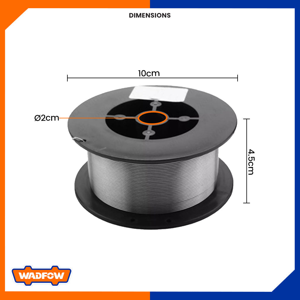 Mig Wire Flux-Cored Wire 1kg / 0.8mm spool for MAG/MIG welding WSFC08012