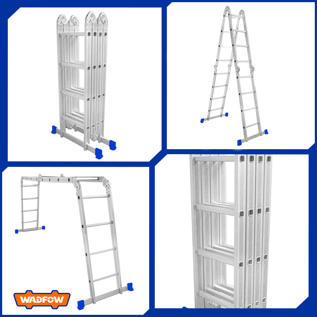 Multi-Purpose Aluminum Ladder Step rise 270mm X 4550mm X 2170mm WLD7H44