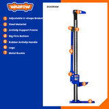 3Tons Ratcheting Off-Road Jack 125mm x 1330mm WHJ8A60